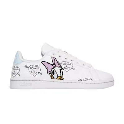 ADIDAS ORIGINALS DISNEY X WMNS GRAND COURT 'DAISY DUCK'