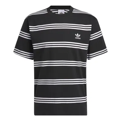 ADIDAS ORIGINALS adidas Originals Engineered 3-stripes Tee 'Black White'