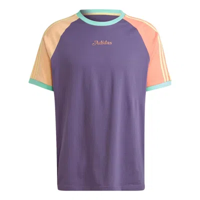 ADIDAS ORIGINALS adidas originals Enjoy Summer Raglan T-shirt 'Purple'