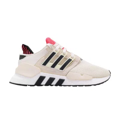 ADIDAS ORIGINALS EQT SUPPORT 91/18 'OFF WHITE SHOCK RED'