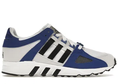 ADIDAS ORIGINALS EQUIPMENT RUNNING GUIDANCE 93 SNEAKERS IN WHITE/BLACK/ROYAL BLUE