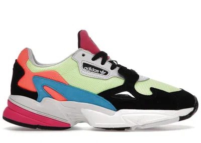 ADIDAS ORIGINALS FALCON (WOMEN'S) SNEAKERS IN HI/RES YELLOW