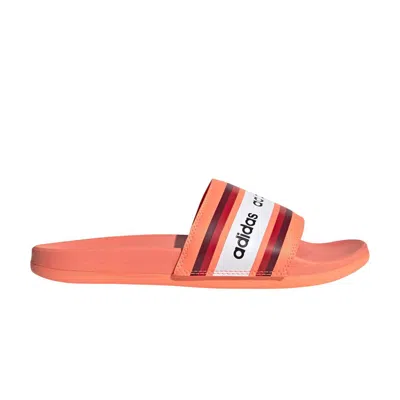ADIDAS ORIGINALS FARM RIO X WMNS ADILETTE COMFORT SLIDES 'SIGNAL CORAL'