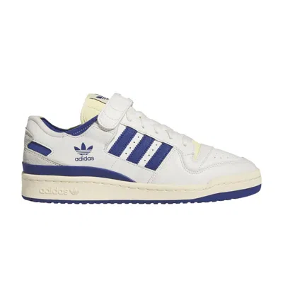 ADIDAS ORIGINALS FORUM 84 LOW 'WHITE VICTORY BLUE EASY YELLOW'