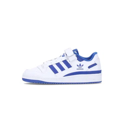 ADIDAS ORIGINALS FORUM LOW MEN'S SHOE CLOUD WHITE/CLOUD WHITE/ROYAL BLUE