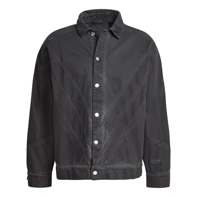 ADIDAS ORIGINALS adidas originals Fshn Denim Jkt Casual Sports lapel Jacket Black