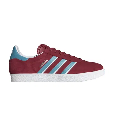 ADIDAS ORIGINALS GAZELLE 'COLLEGIATE BURGUNDY PRELOVED BLUE'