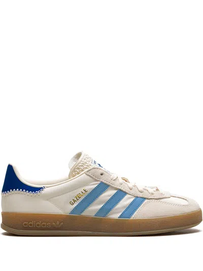 ADIDAS ORIGINALS GAZELLE INDOOR "OFF WHITE CLEAR SKY" SNEAKERS