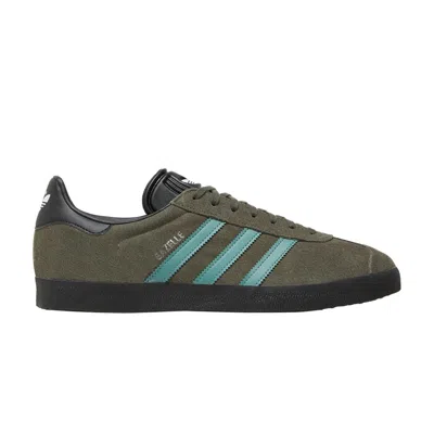 ADIDAS ORIGINALS GAZELLE 'OLIVE GREEN BLACK'