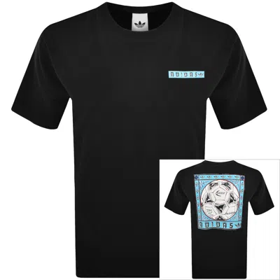 ADIDAS ORIGINALS ADIDAS ORIGINALS GRAPHIC T SHIRT BLACK