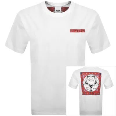 ADIDAS ORIGINALS ADIDAS ORIGINALS GRAPHIC T SHIRT WHITE
