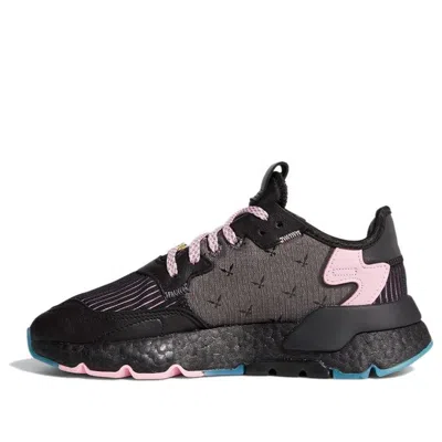 ADIDAS ORIGINALS (GS) adidas Ninja x Nite Jogger J 'Black Blue Glow'