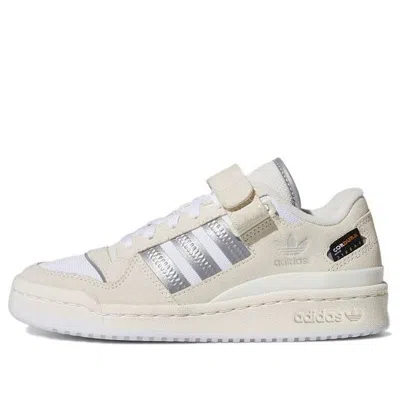 ADIDAS ORIGINALS (GS) adidas originals Forum Low J 'Off White Silver Metallic'