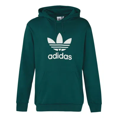ADIDAS ORIGINALS adidas originals hooded Drawstring Pullover Green