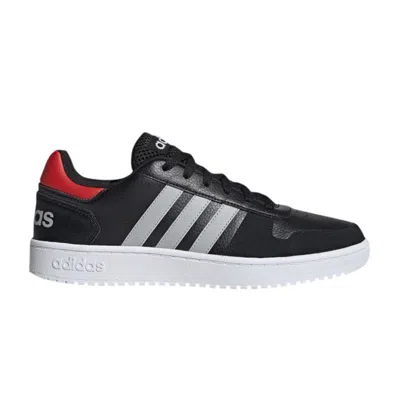 ADIDAS ORIGINALS HOOPS 2.0 'BLACK ACTIVE RED'