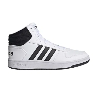 ADIDAS ORIGINALS HOOPS 2.0 MID 'WHITE BLACK'