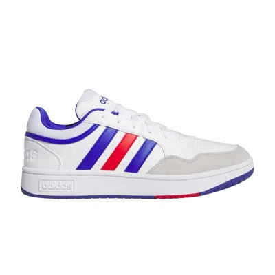 ADIDAS ORIGINALS HOOPS 3.0 LOW 'WHITE BLUE SCARLET'