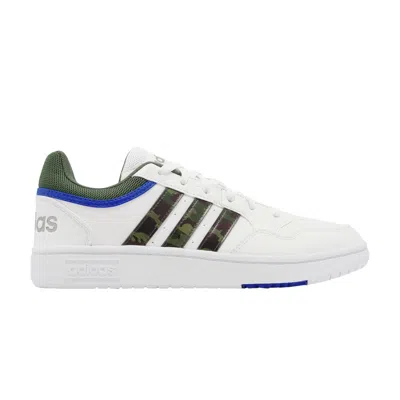 ADIDAS ORIGINALS HOOPS 3.0 LOW 'WHITE GREEN OXIDE CAMO'