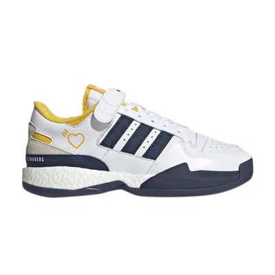 ADIDAS ORIGINALS HUMAN MADE X FORUM LOW 'HAZY YELLOW NAVY'