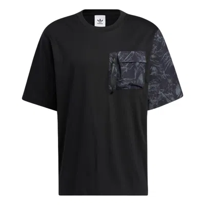ADIDAS ORIGINALS adidas originals In Motion Short Sleeve T-shirt 'Black'