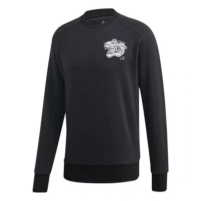 ADIDAS ORIGINALS JUVENTUS FOOTBALL CHINESE YEAR CREW SWEATER JUMPER BLACK MENS