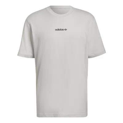 ADIDAS ORIGINALS adidas originals Logo Printing Round Neck Pullover Short Sleeve White