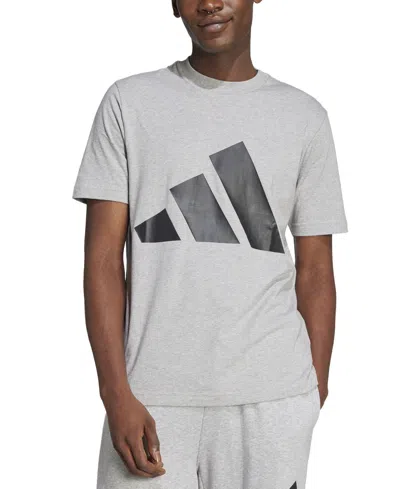 ADIDAS ORIGINALS MEN'S 3 BAR LOGO GRAPHIC COTTON T-SHIRT