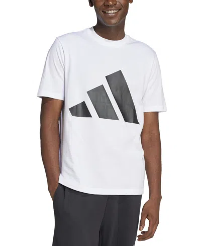 ADIDAS ORIGINALS MEN'S 3 BAR LOGO GRAPHIC COTTON T-SHIRT