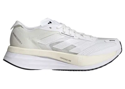 ADIDAS ORIGINALS MEN'S ADIDAS ADIZERO BOSTON 11 SNEAKERS IN NON DYED/CLOUD WHITE/CORE BLACK