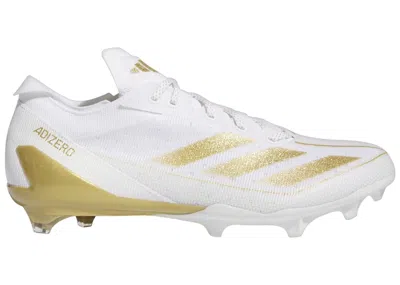 ADIDAS ORIGINALS MEN'S ADIDAS ADIZERO ELECTRIC SNEAKERS IN CLOUD WHITE/GOLD METALLIC