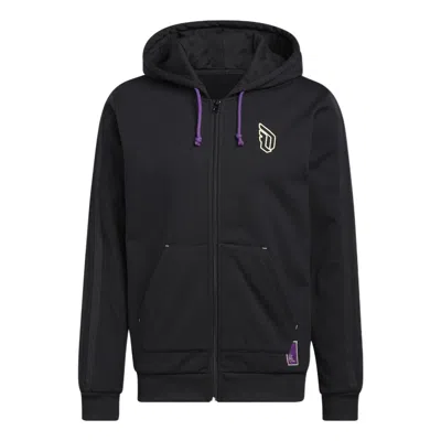 ADIDAS ORIGINALS Men's adidas Adjustable Hooded Sports Jacket Black