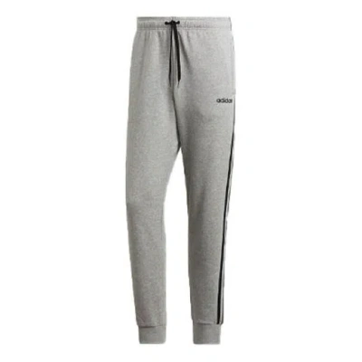 ADIDAS ORIGINALS Men's adidas Casual Sports Bundle Feet Breathable Long Pants/Trousers Gray