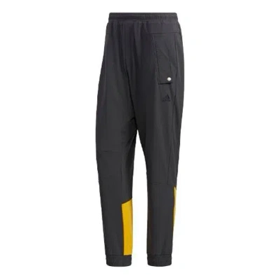 ADIDAS ORIGINALS Men's adidas Cb Woven Pants Contrasting Colors Bundle Feet Sports Pants/Trousers/Joggers Gray