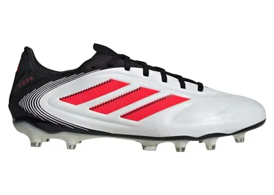 ADIDAS ORIGINALS MEN'S ADIDAS COPA PURE 3 PRO FG PURE VICTORY PACK SNEAKERS IN CLOUD WHITE/LUCID RED/CORE BLACK