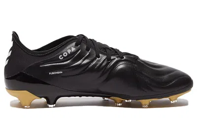 ADIDAS ORIGINALS MEN'S ADIDAS COPA SENSE 1 AG BLACK SNEAKERS IN CORE BLACK/CLOUD WHITE/GOLD METALLIC