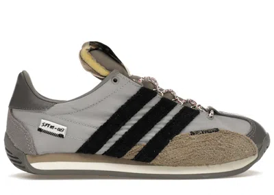 ADIDAS ORIGINALS MEN'S ADIDAS COUNTRY OG LOW SONG FOR THE MUTE GREY SNEAKERS IN GREY TWO/CORE BLACK/GREY FOUR