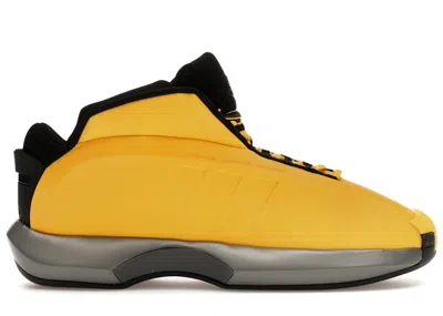 ADIDAS ORIGINALS MEN'S ADIDAS CRAZY 1 SUNSHINE (2022) SNEAKERS IN TEAM YELLOW/IRON METALLIC/CORE BLACK