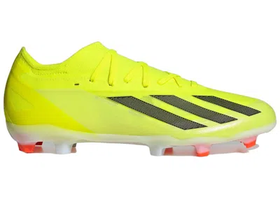 ADIDAS ORIGINALS MEN'S ADIDAS CRAZYFAST PRO FG TEAM SOLAR YELLOW SNEAKERS IN TEAM SOLAR YELLOW 2/CORE BLACK/CLOUD WHI