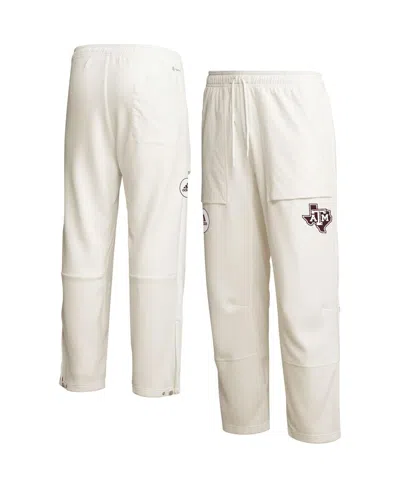 ADIDAS ORIGINALS MEN'S ADIDAS CREAM TEXAS A&M AGGIES ZERO DYE AEROREADY PANTS