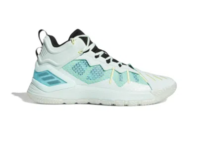 ADIDAS ORIGINALS MEN'S ADIDAS D ROSE SON OF CHI GODSPEED MINT SNEAKERS IN HALO MINT/CORE BLACK