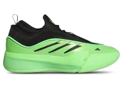 ADIDAS ORIGINALS MEN'S ADIDAS DAME 9 METAMORPHOSIS SNEAKERS IN SCREAMING GREEN/CORE BLACK/PULSE LIME