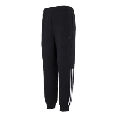 ADIDAS ORIGINALS Men's adidas Fi Dk Slim Pnt Knit Bundle Feet Sports Pants/Trousers/Joggers Black