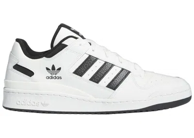 ADIDAS ORIGINALS MEN'S ADIDAS FORUM LOW CL SNEAKERS IN CORE WHITE/CORE BLACK
