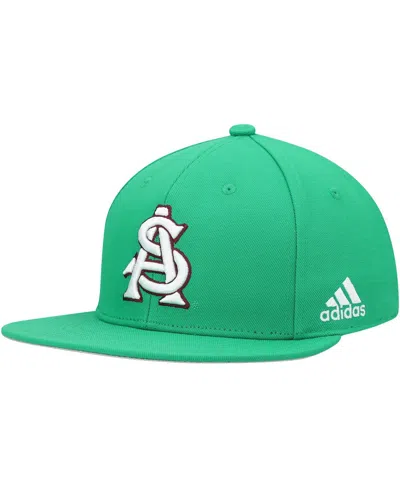 ADIDAS ORIGINALS MEN'S ADIDAS GREEN ARIZONA STATE SUN DEVILS ON-FIELD BASEBALL FITTED HAT