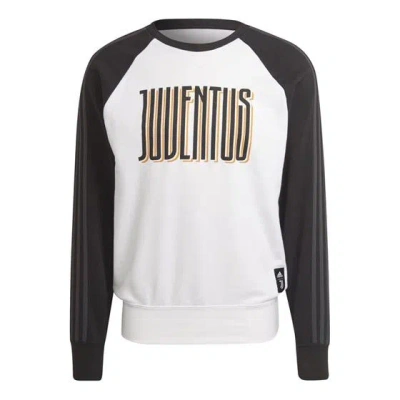 ADIDAS ORIGINALS Men's adidas Juventus Soccer/Football Training Sports Round Neck Pullover White