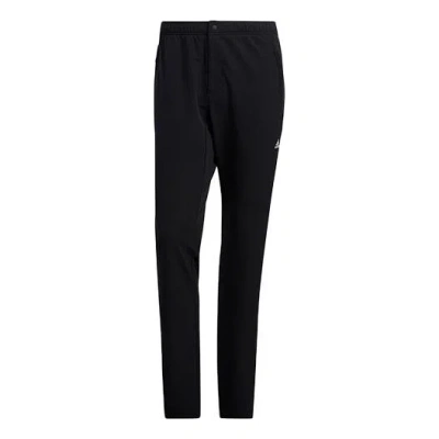 ADIDAS ORIGINALS Men's adidas Lacing Elastic Waistband Slim Fit Sports Pants/Trousers/Joggers Black