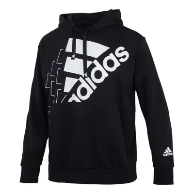 ADIDAS ORIGINALS Men's adidas Large Logo Sports Pullover Black