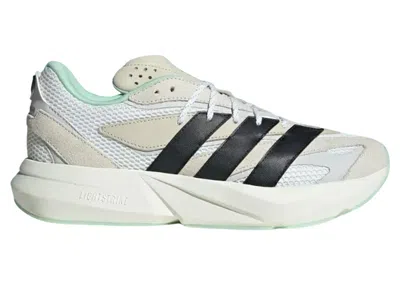 ADIDAS ORIGINALS MEN'S ADIDAS LIGHTBLAZE MERCEDESAMG PETRONAS FORMULA ONE TEAM SNEAKERS IN OFF WHITE/CORE BLACK/FROST