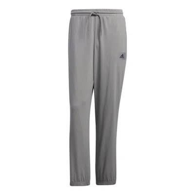 ADIDAS ORIGINALS Men's adidas Logo Solid Color Sports Pants/Trousers/Joggers Autumn Gray