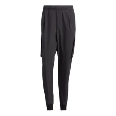 ADIDAS ORIGINALS Men's adidas Loose Sports Running Cargo Casual Pants/Trousers Black
